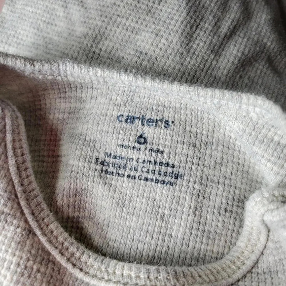 Baby Boy Casual Top Bundle - 3 Bodysuits - Gray White - Happy Camper & Grateful - Picture 10 of 14